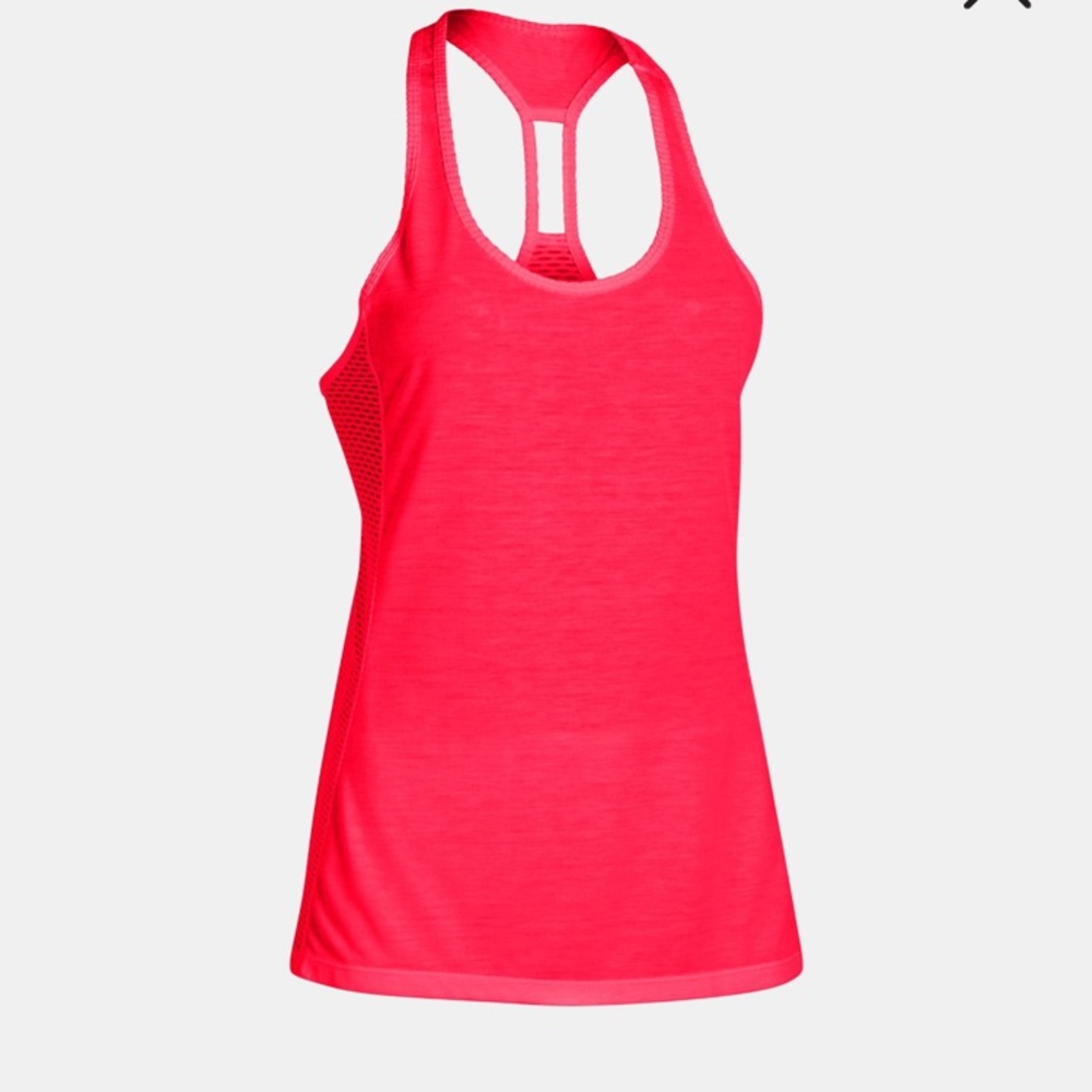❌SOLD❌ Under Armour Razorback Pink Tank Top Medium - Picture 3 of 4